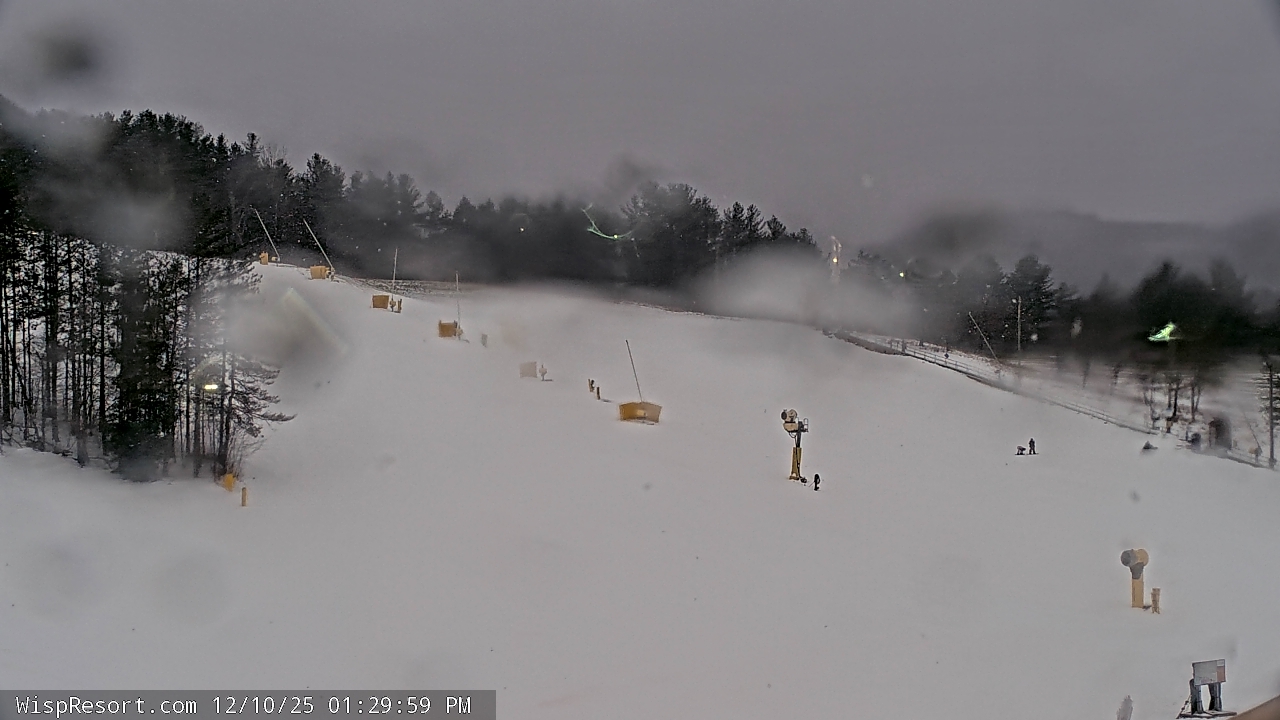 Thumbnail for current weather camera view from Wisp Ski Resort in McHenry, Maryland
