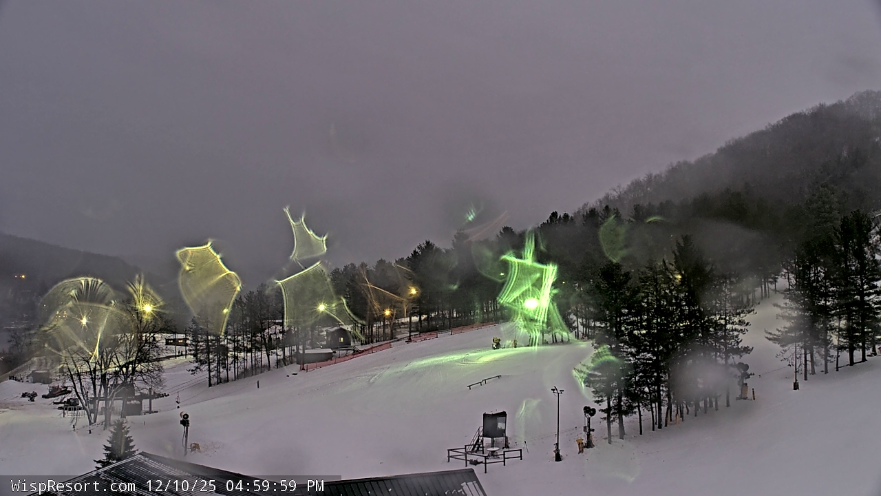 Thumbnail for current weather camera view from Wisp Ski Resort in McHenry, Maryland