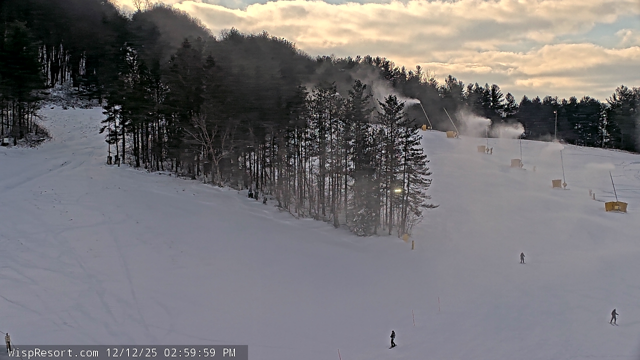 Thumbnail for current weather camera view from Wisp Ski Resort in McHenry, Maryland