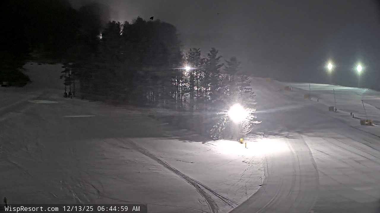 Thumbnail for current weather camera view from Wisp Ski Resort in McHenry, Maryland
