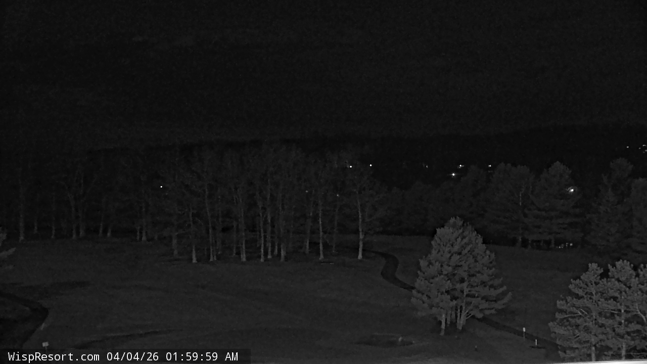 Thumbnail for current weather camera view from Wisp Ski Resort in McHenry, Maryland