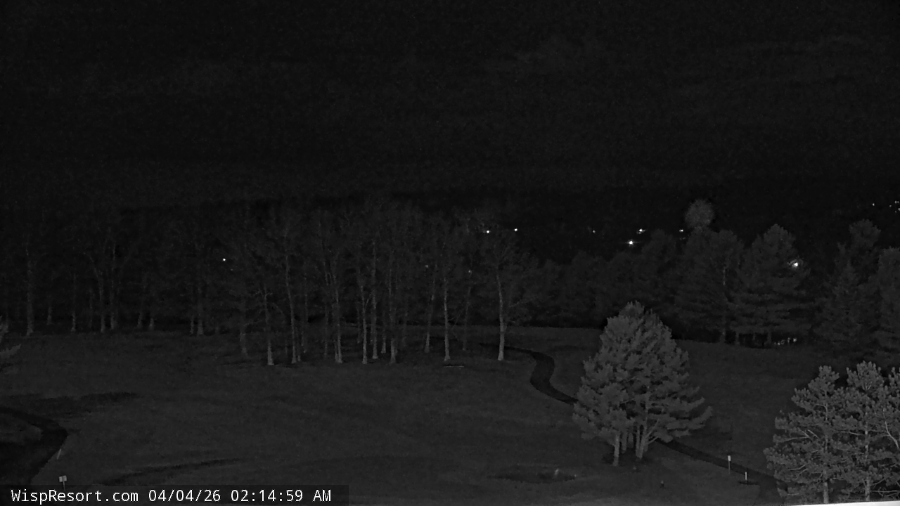 Thumbnail for current weather camera view from Wisp Ski Resort in McHenry, Maryland