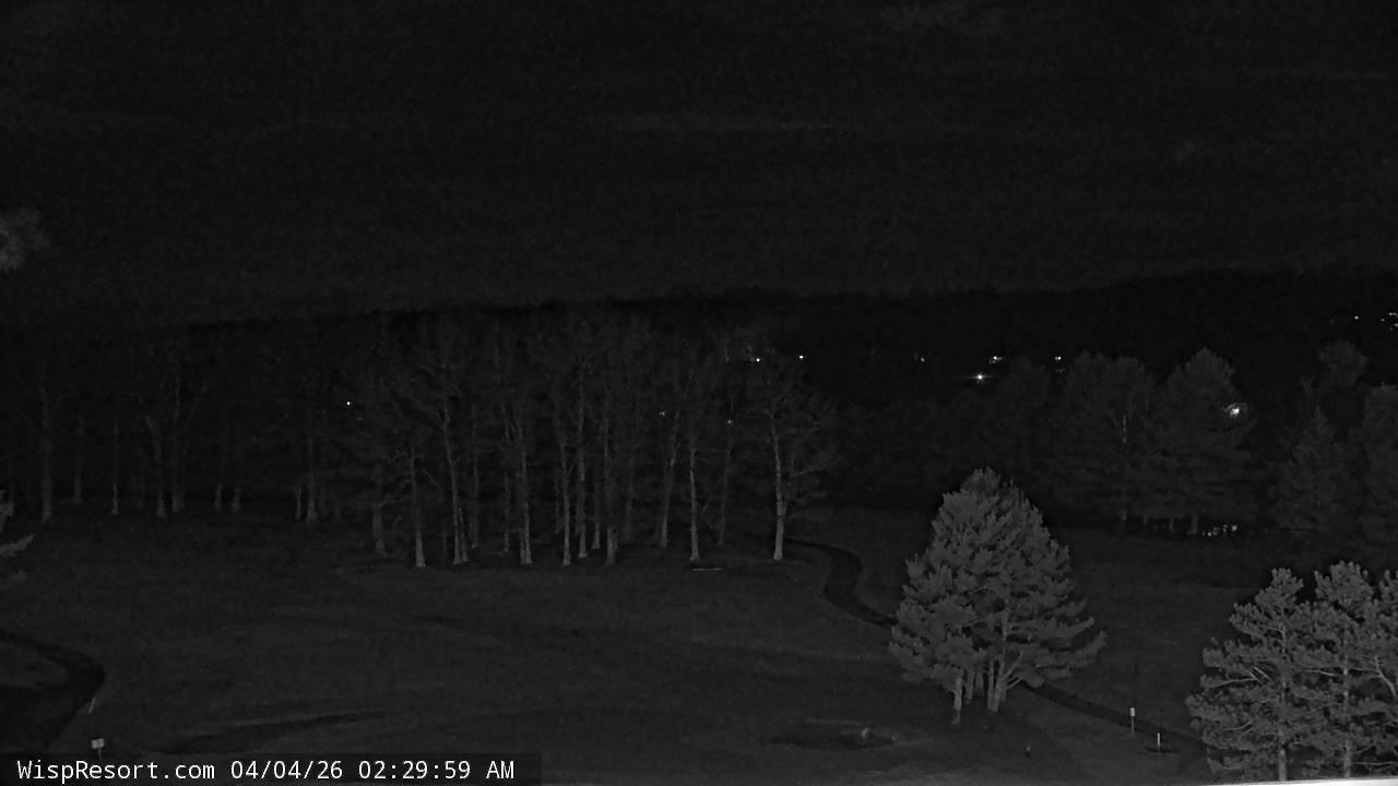 Thumbnail for current weather camera view from Wisp Ski Resort in McHenry, Maryland
