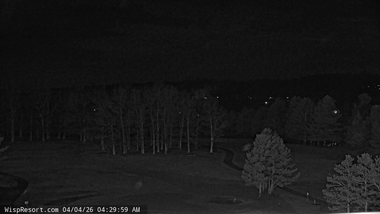 Thumbnail for current weather camera view from Wisp Ski Resort in McHenry, Maryland