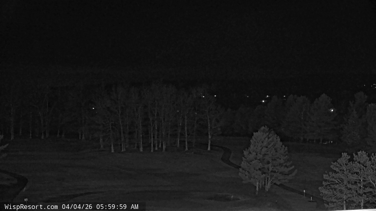 Thumbnail for current weather camera view from Wisp Ski Resort in McHenry, Maryland