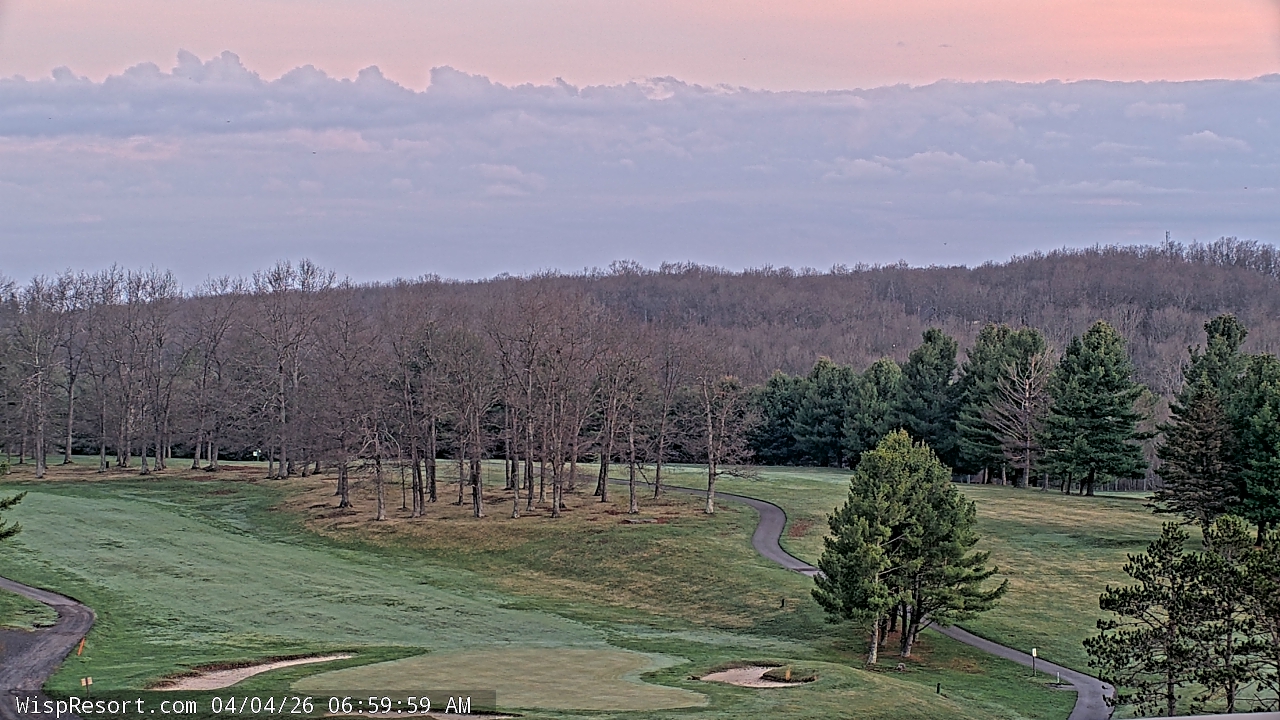 Thumbnail for current weather camera view from Wisp Ski Resort in McHenry, Maryland