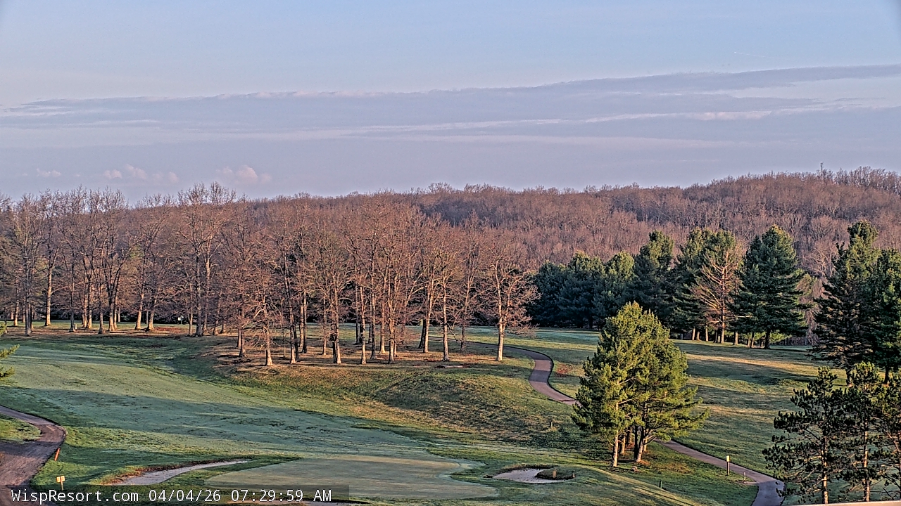 Thumbnail for current weather camera view from Wisp Ski Resort in McHenry, Maryland