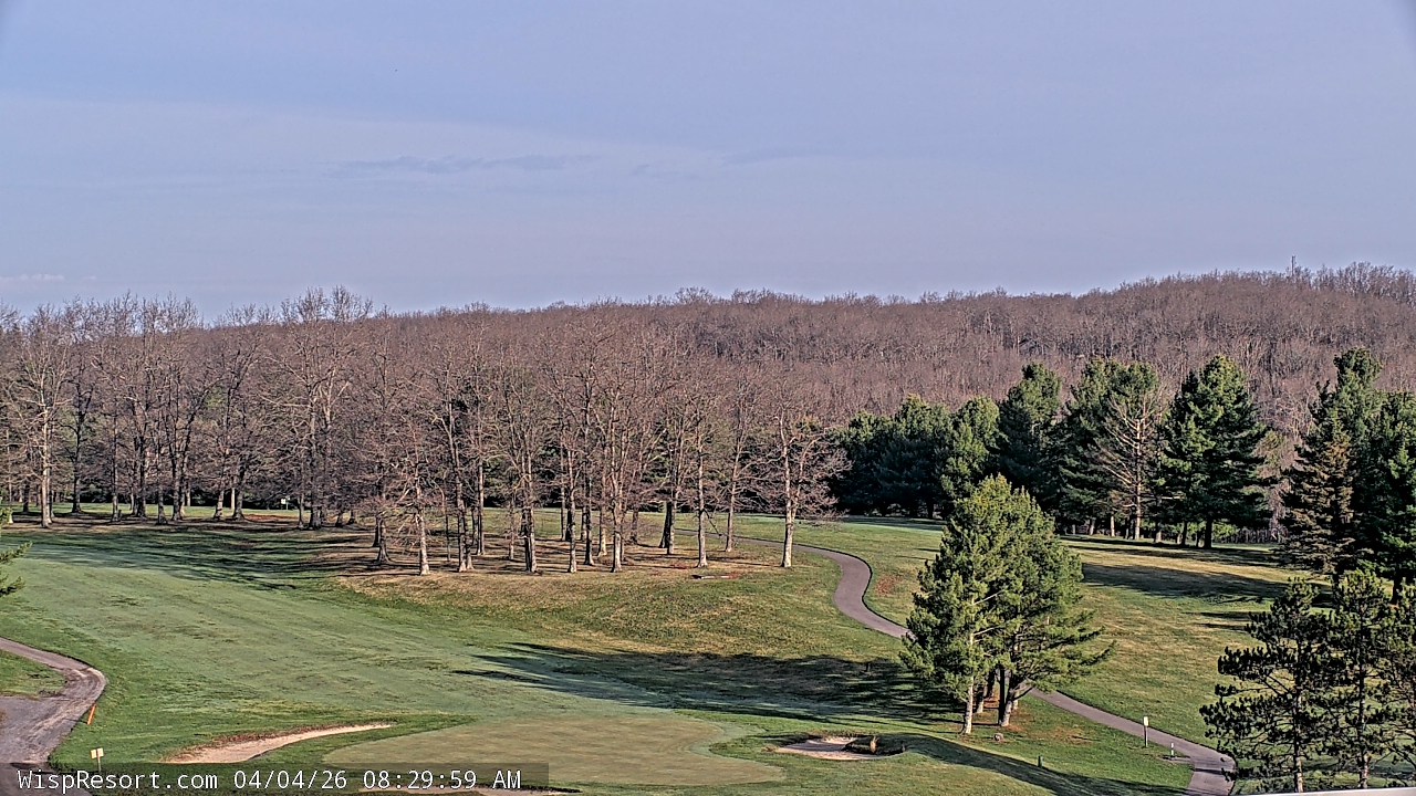 Thumbnail for current weather camera view from Wisp Ski Resort in McHenry, Maryland