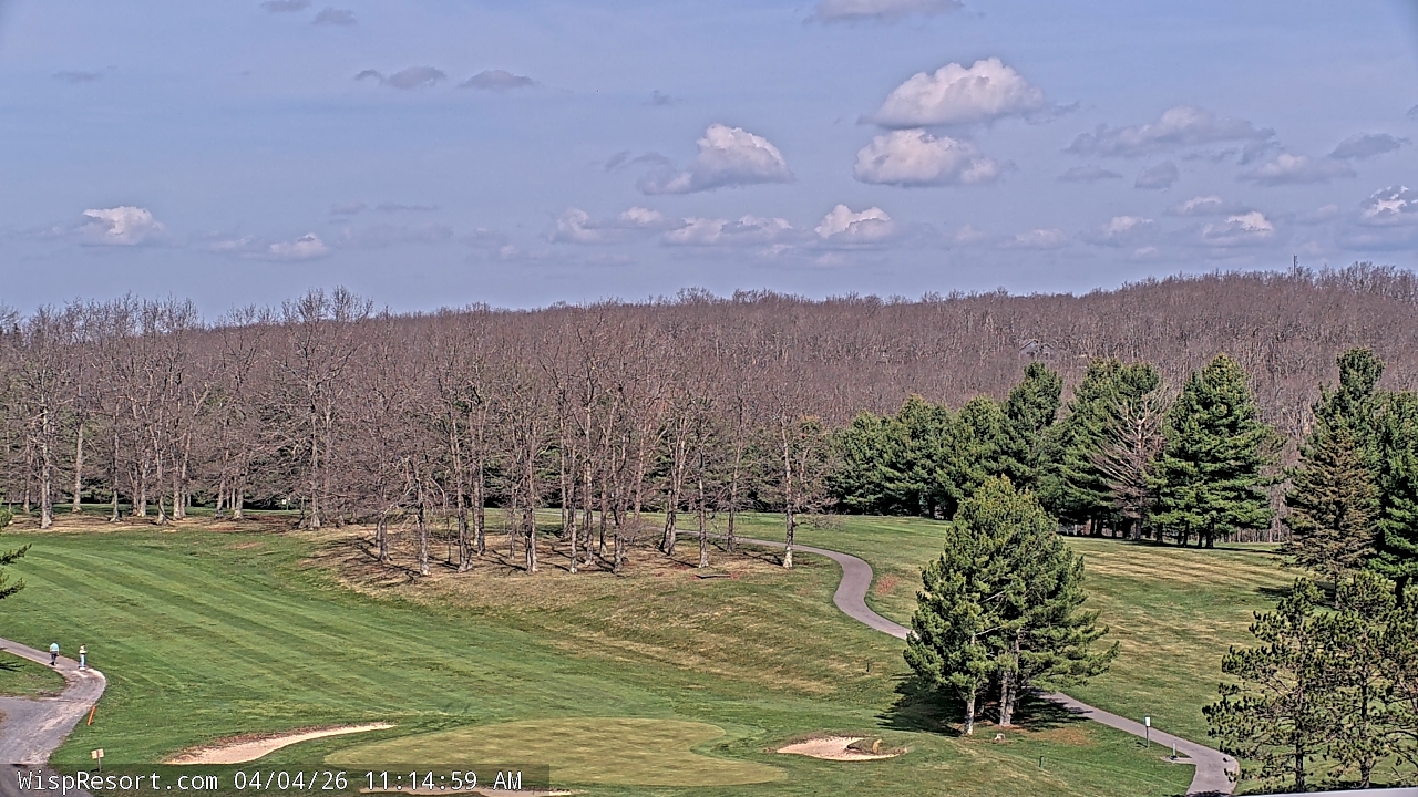 Thumbnail for current weather camera view from Wisp Ski Resort in McHenry, Maryland