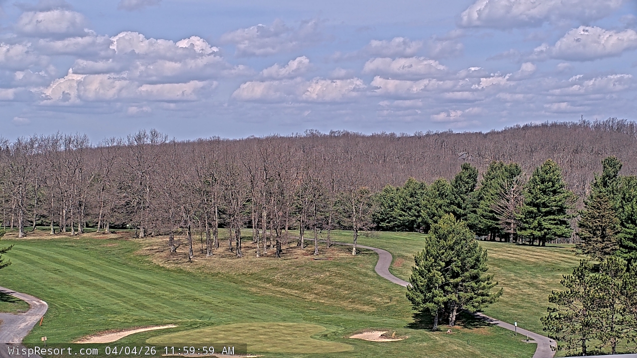 Thumbnail for current weather camera view from Wisp Ski Resort in McHenry, Maryland