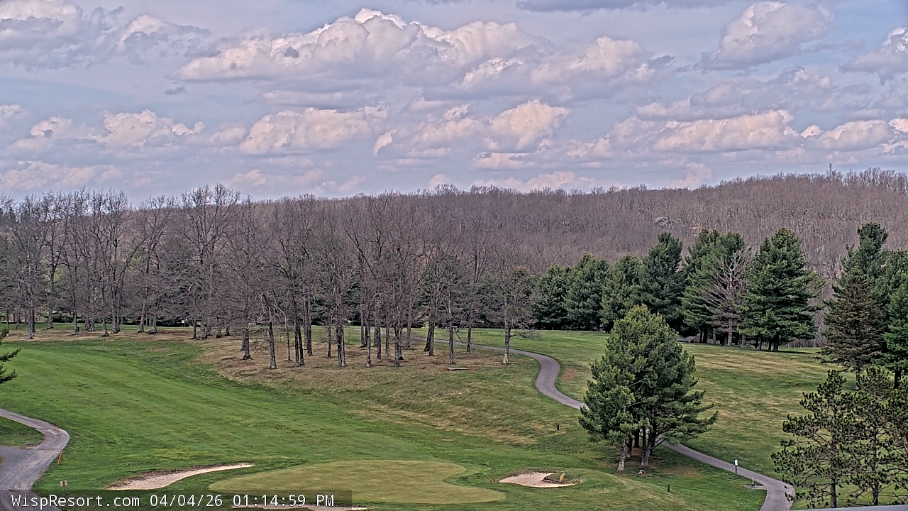 Thumbnail for current weather camera view from Wisp Ski Resort in McHenry, Maryland