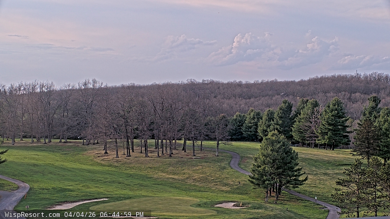 Thumbnail for current weather camera view from Wisp Ski Resort in McHenry, Maryland