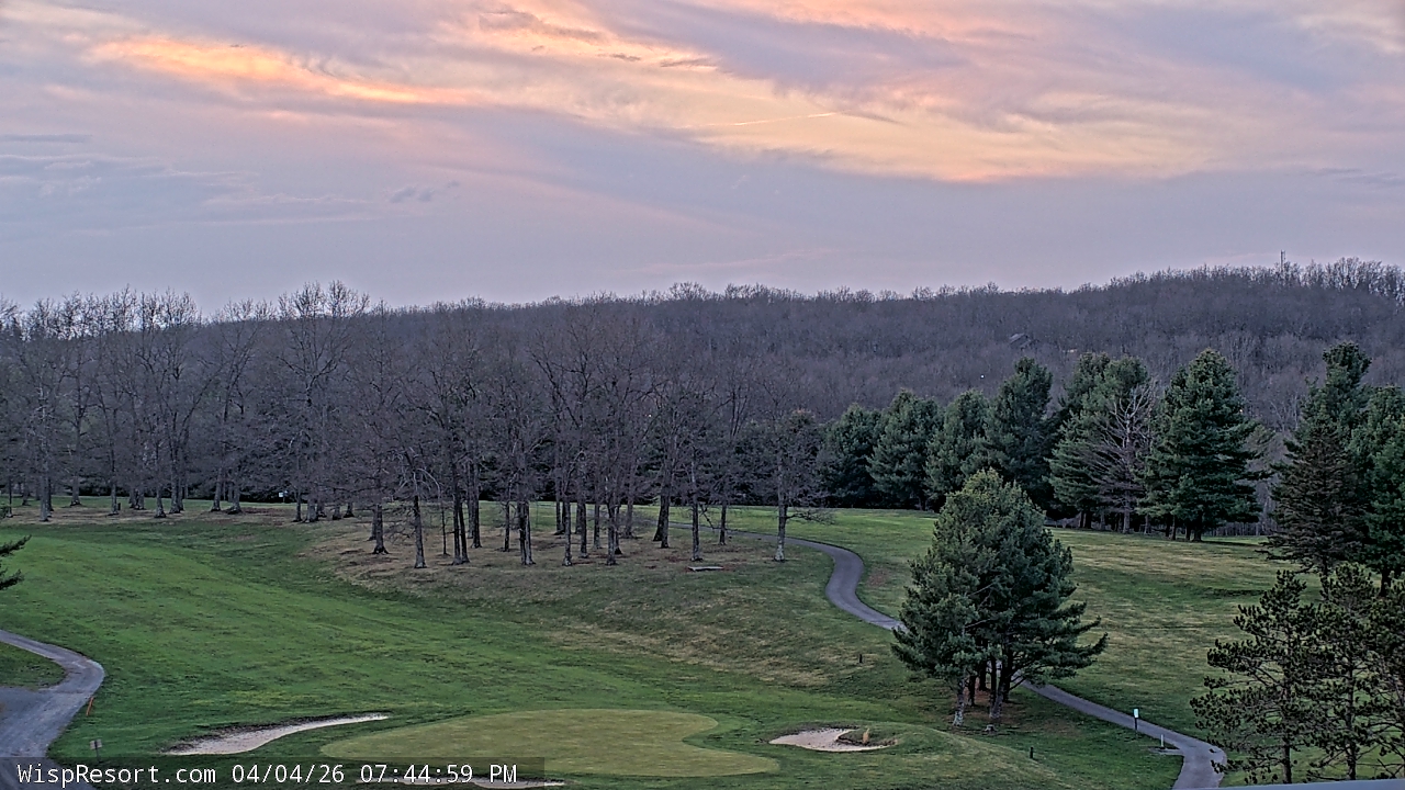 Thumbnail for current weather camera view from Wisp Ski Resort in McHenry, Maryland