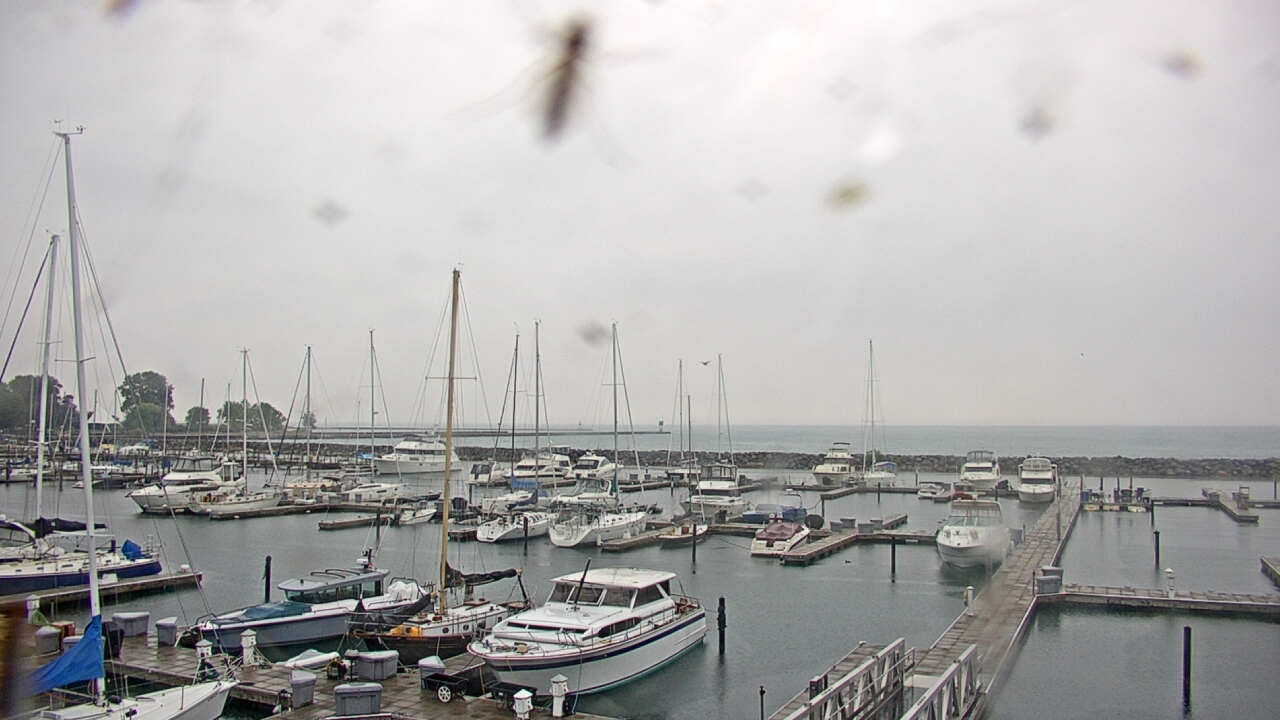 Thumbnail for current weather camera view from Waukegan Harbor and Marina in Waukegan, Illinois