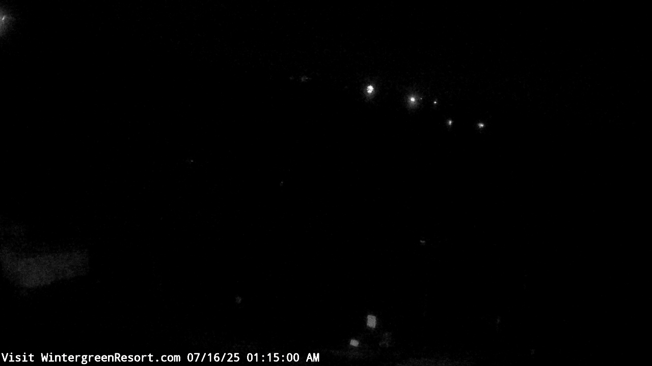 Thumbnail for current weather camera view from Wintergreen Mtn. at 3600 ft. elev. in Roseland, Virginia