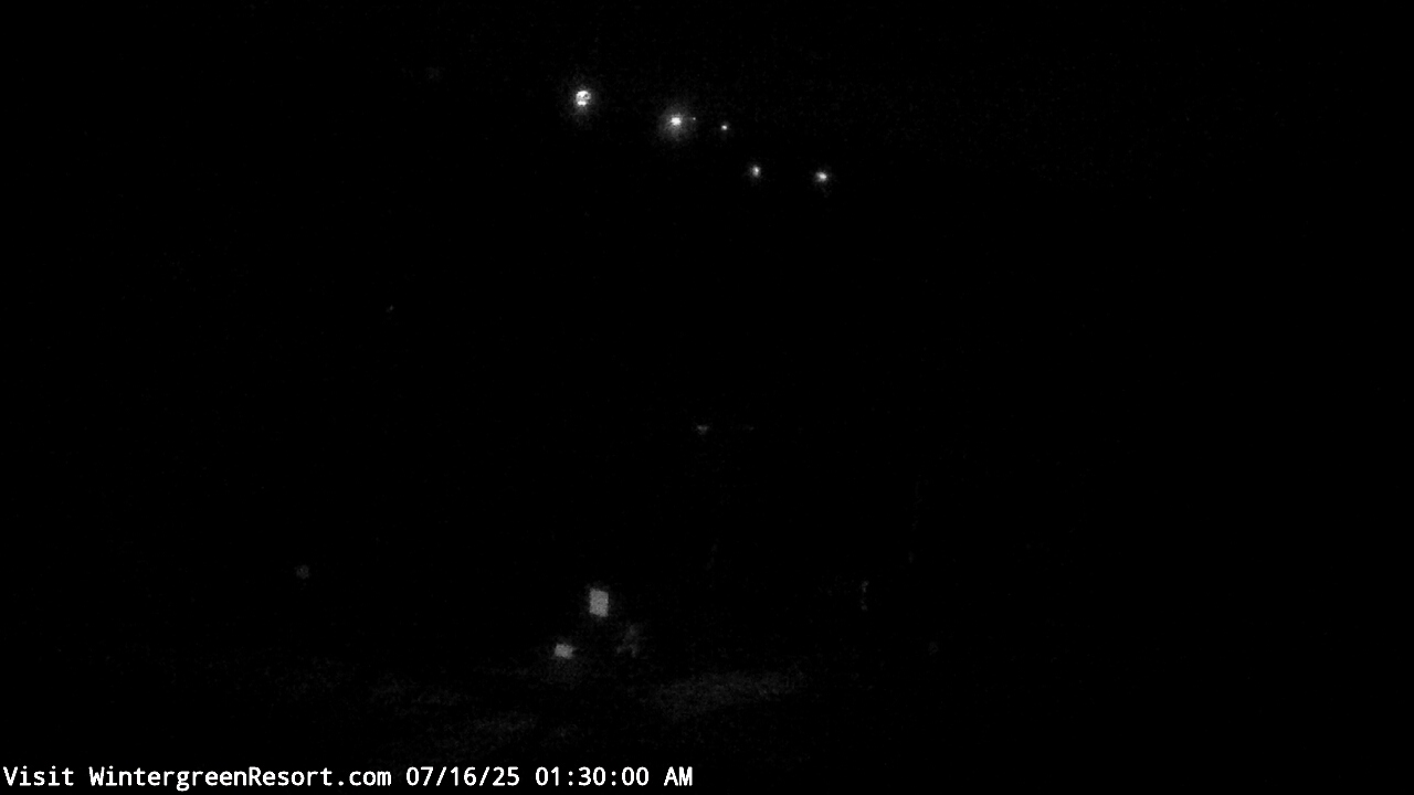 Thumbnail for current weather camera view from Wintergreen Mtn. at 3600 ft. elev. in Roseland, Virginia