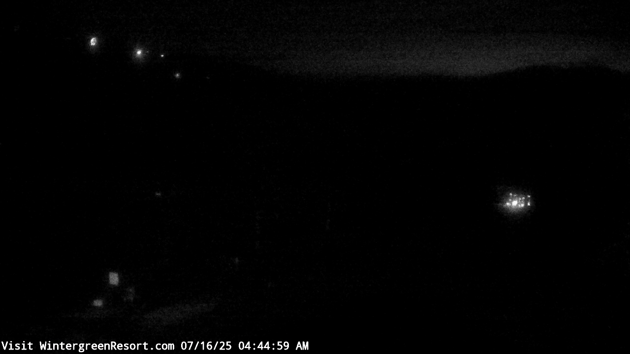 Thumbnail for current weather camera view from Wintergreen Mtn. at 3600 ft. elev. in Roseland, Virginia