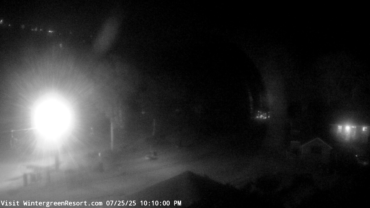 Thumbnail for current weather camera view from Wintergreen Mtn. at 3600 ft. elev. in Roseland, Virginia