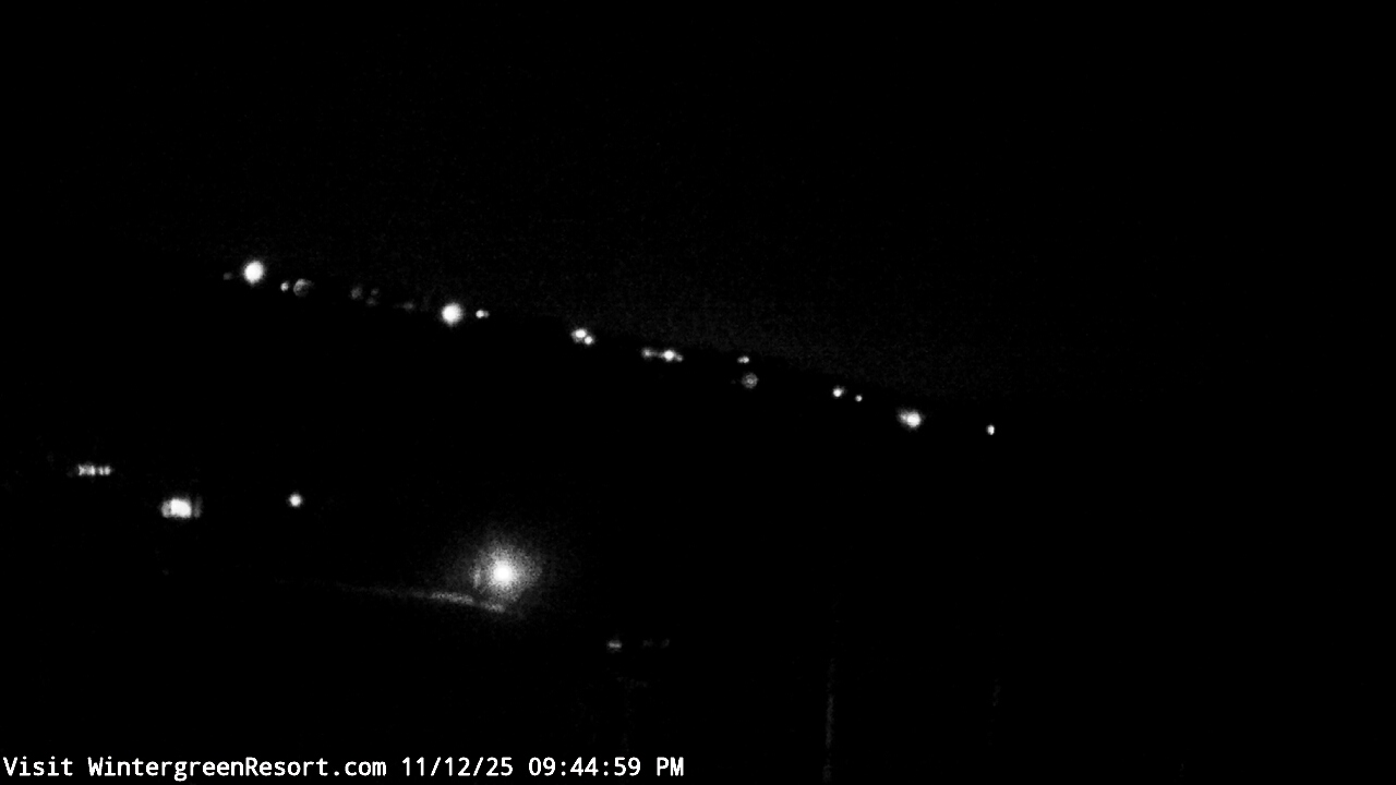 Thumbnail for current weather camera view from Wintergreen Mtn. at 3600 ft. elev. in Roseland, Virginia