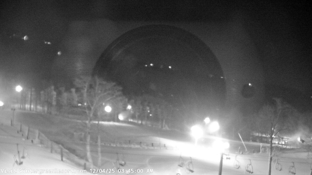 Thumbnail for current weather camera view from Wintergreen Mtn. at 3600 ft. elev. in Roseland, Virginia