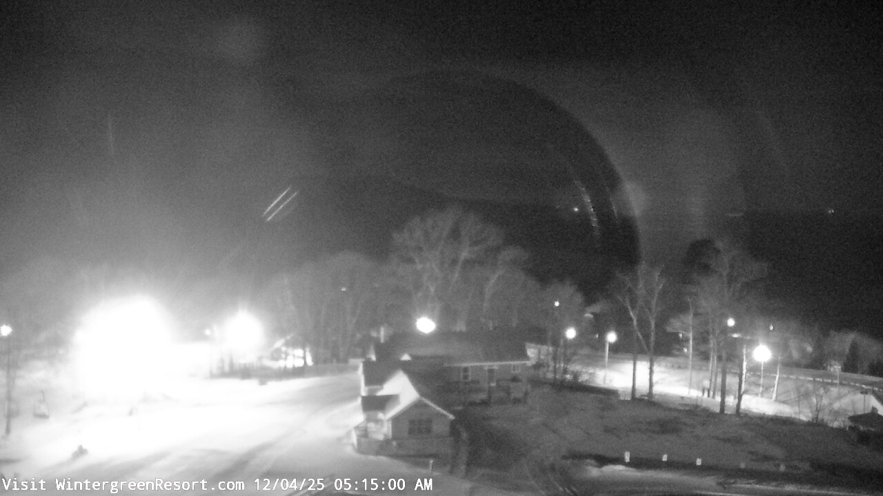 Thumbnail for current weather camera view from Wintergreen Mtn. at 3600 ft. elev. in Roseland, Virginia