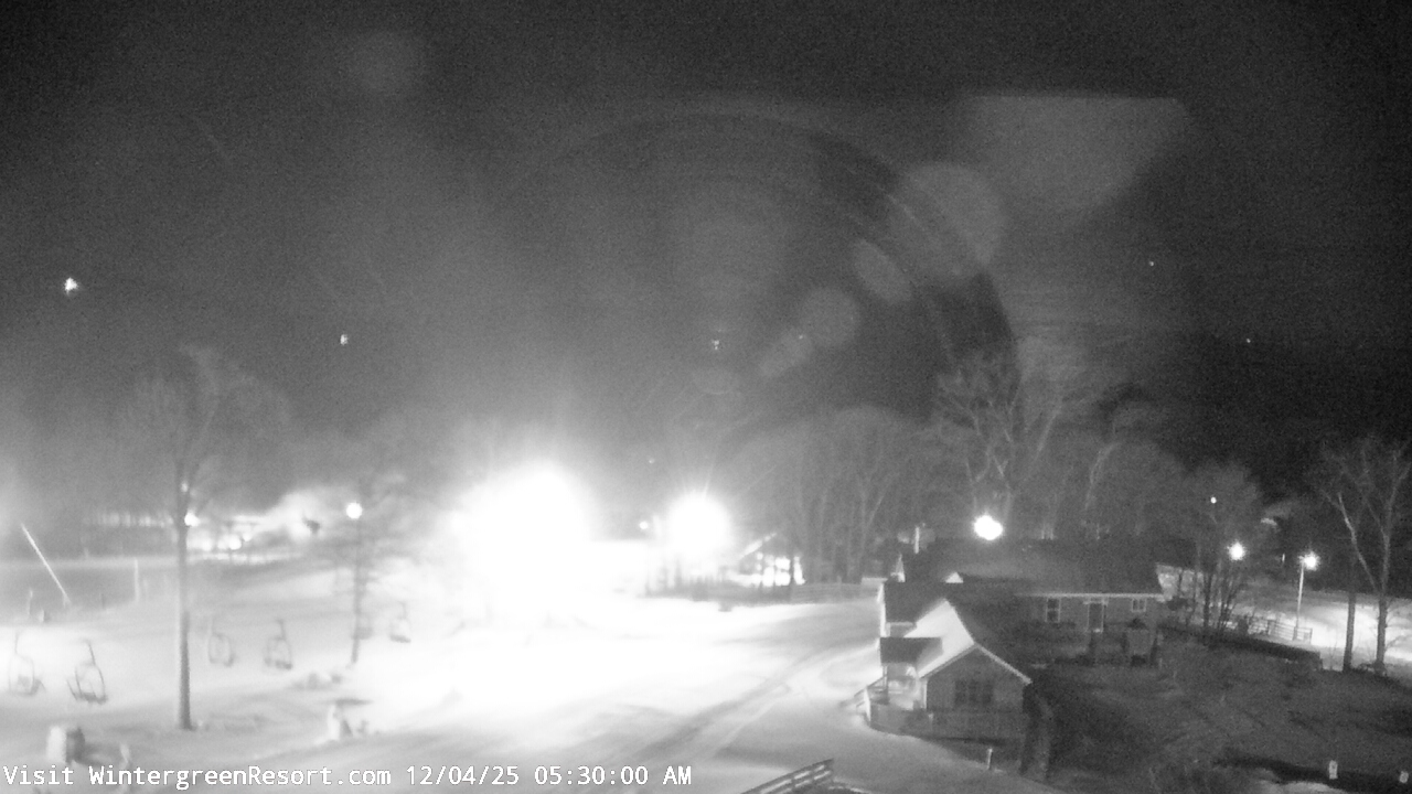 Thumbnail for current weather camera view from Wintergreen Mtn. at 3600 ft. elev. in Roseland, Virginia