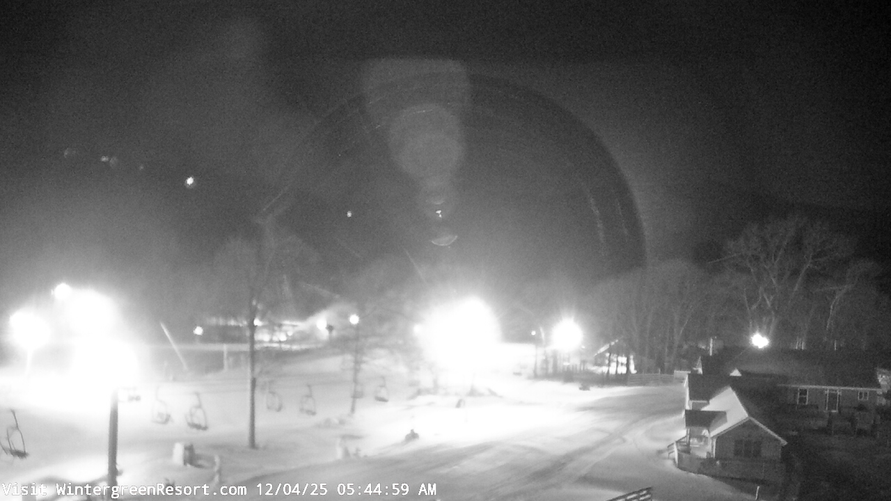 Thumbnail for current weather camera view from Wintergreen Mtn. at 3600 ft. elev. in Roseland, Virginia