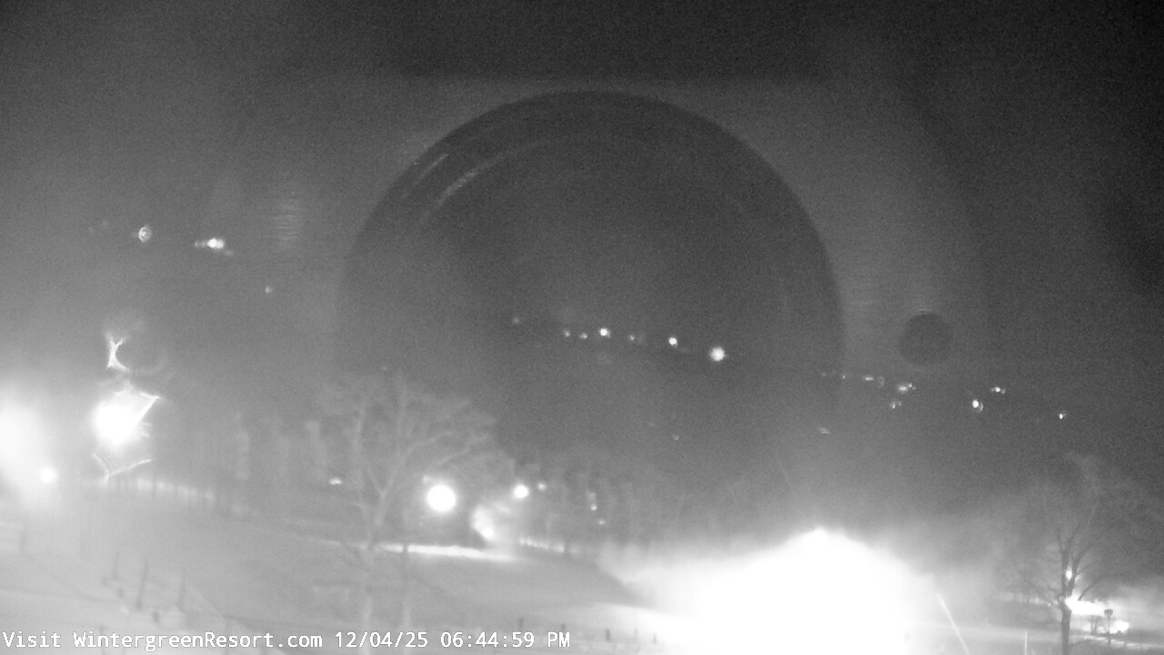 Thumbnail for current weather camera view from Wintergreen Mtn. at 3600 ft. elev. in Roseland, Virginia