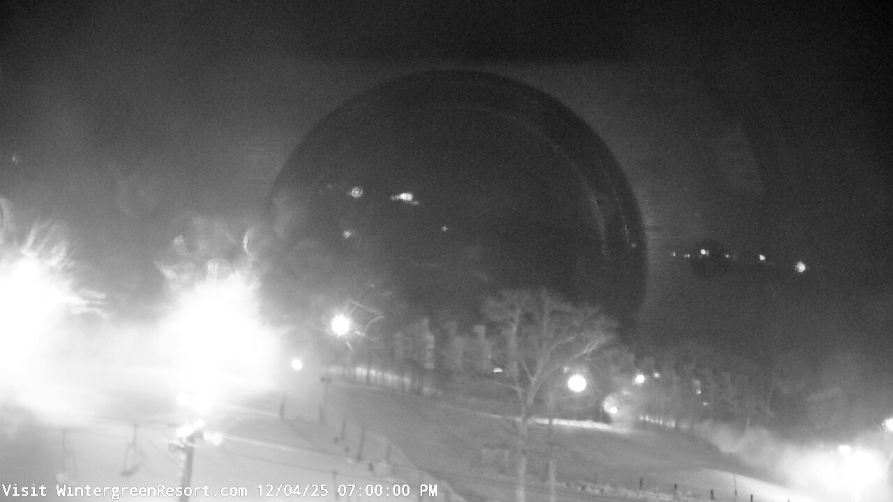 Thumbnail for current weather camera view from Wintergreen Mtn. at 3600 ft. elev. in Roseland, Virginia