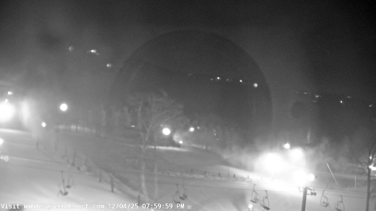 Thumbnail for current weather camera view from Wintergreen Mtn. at 3600 ft. elev. in Roseland, Virginia