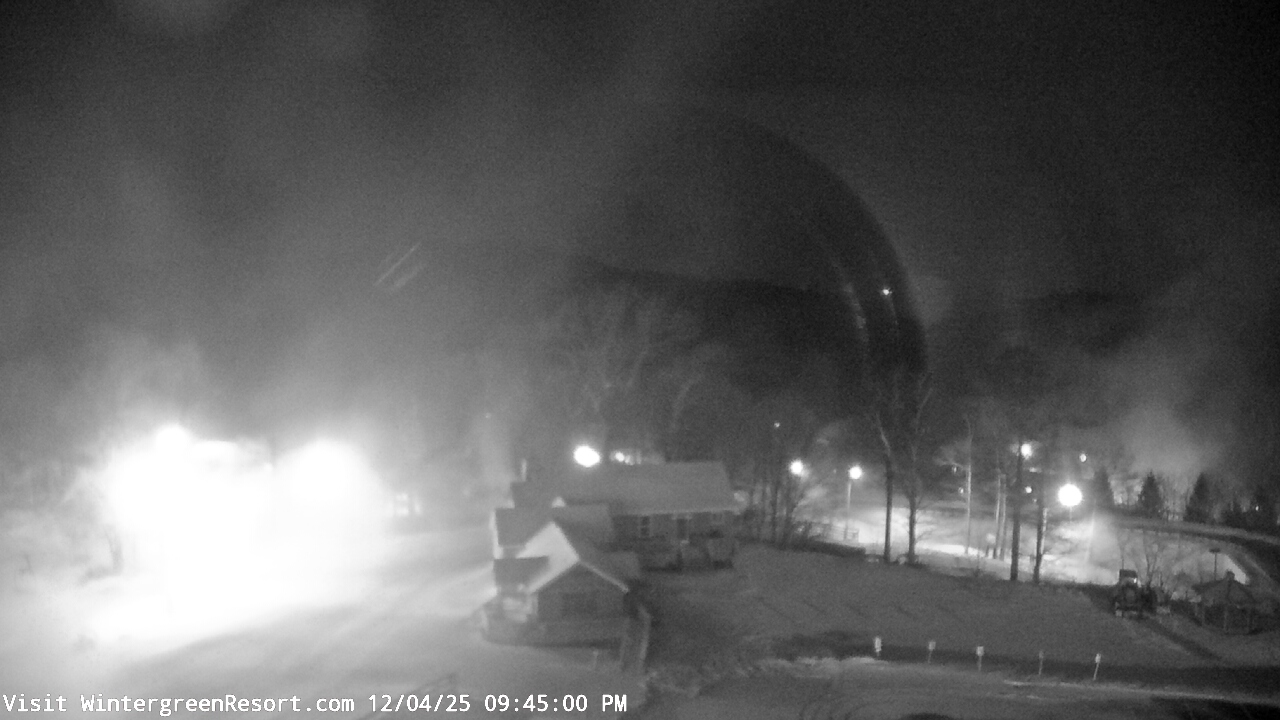 Thumbnail for current weather camera view from Wintergreen Mtn. at 3600 ft. elev. in Roseland, Virginia