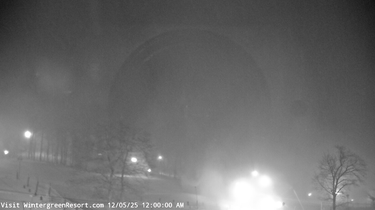 Thumbnail for current weather camera view from Wintergreen Mtn. at 3600 ft. elev. in Roseland, Virginia