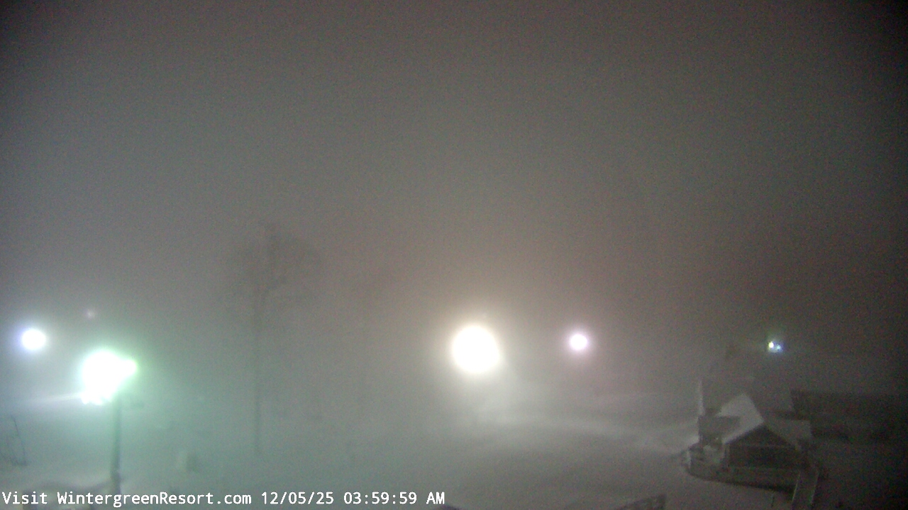 Thumbnail for current weather camera view from Wintergreen Mtn. at 3600 ft. elev. in Roseland, Virginia