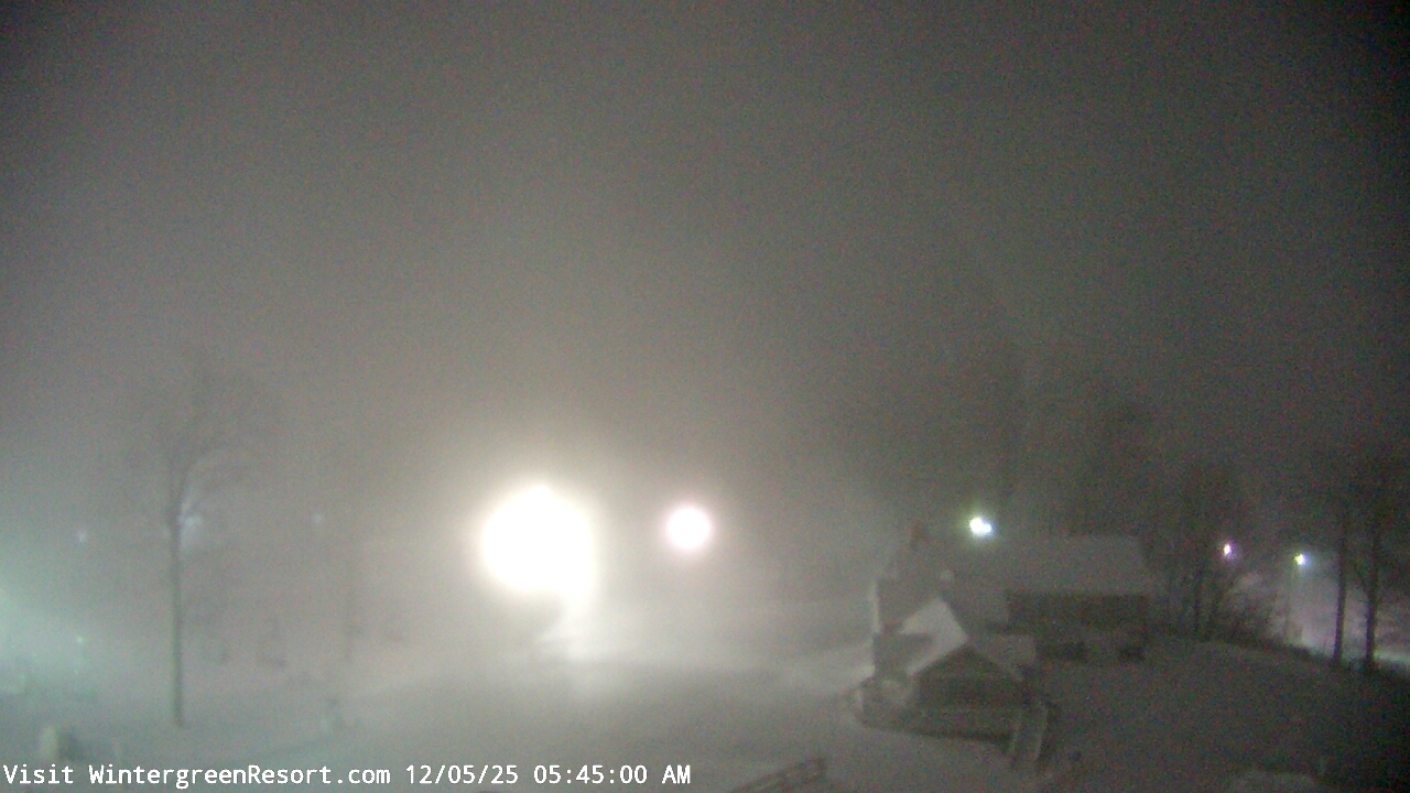 Thumbnail for current weather camera view from Wintergreen Mtn. at 3600 ft. elev. in Roseland, Virginia