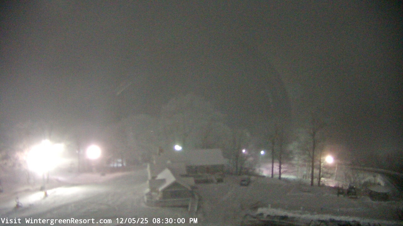 Thumbnail for current weather camera view from Wintergreen Mtn. at 3600 ft. elev. in Roseland, Virginia
