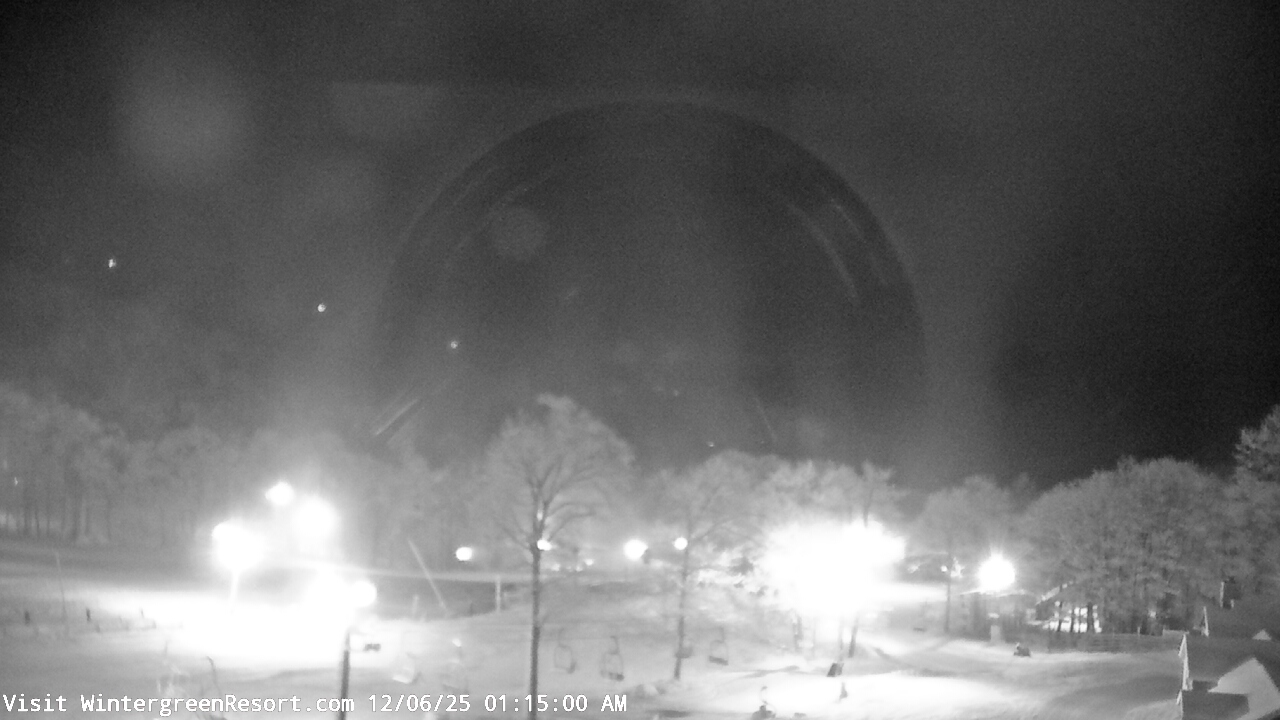 Thumbnail for current weather camera view from Wintergreen Mtn. at 3600 ft. elev. in Roseland, Virginia