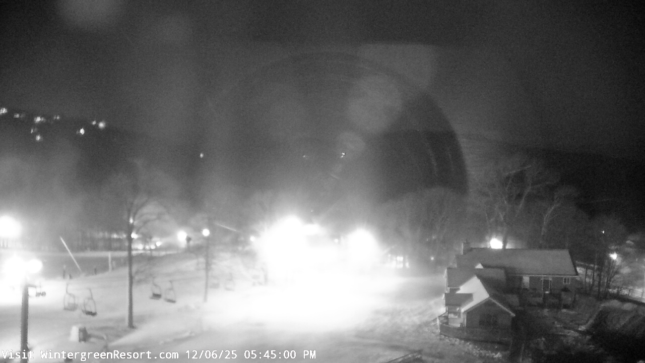 Thumbnail for current weather camera view from Wintergreen Mtn. at 3600 ft. elev. in Roseland, Virginia