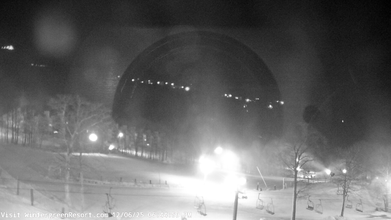 Thumbnail for current weather camera view from Wintergreen Mtn. at 3600 ft. elev. in Roseland, Virginia