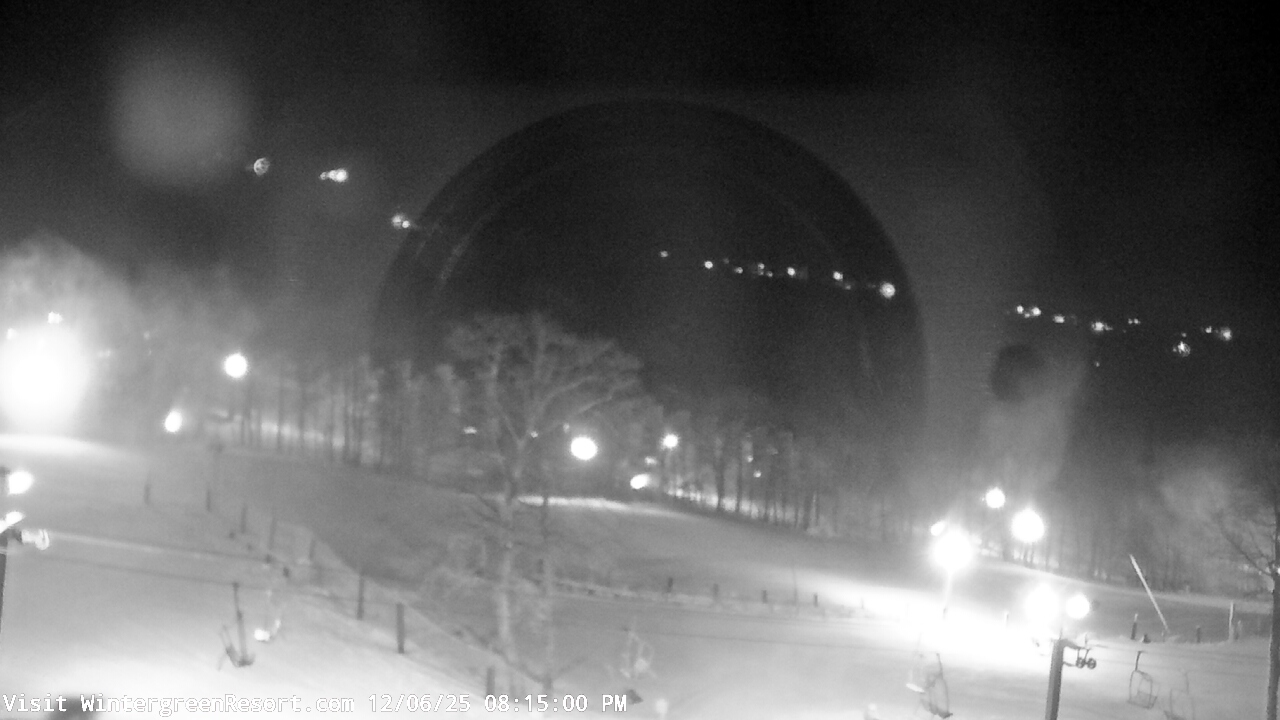 Thumbnail for current weather camera view from Wintergreen Mtn. at 3600 ft. elev. in Roseland, Virginia