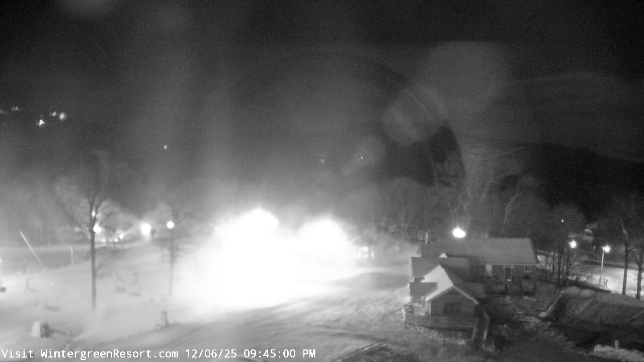 Thumbnail for current weather camera view from Wintergreen Mtn. at 3600 ft. elev. in Roseland, Virginia