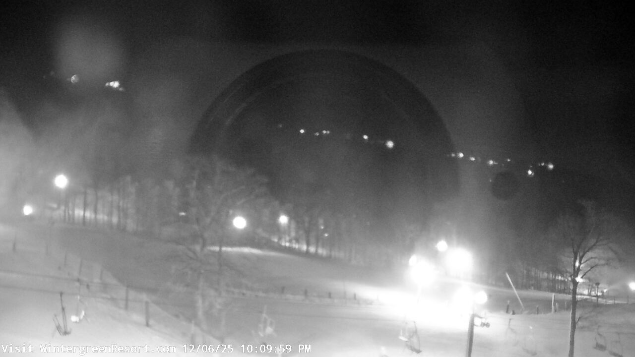 Thumbnail for current weather camera view from Wintergreen Mtn. at 3600 ft. elev. in Roseland, Virginia