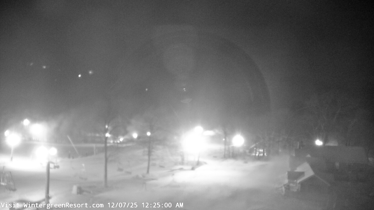 Thumbnail for current weather camera view from Wintergreen Mtn. at 3600 ft. elev. in Roseland, Virginia