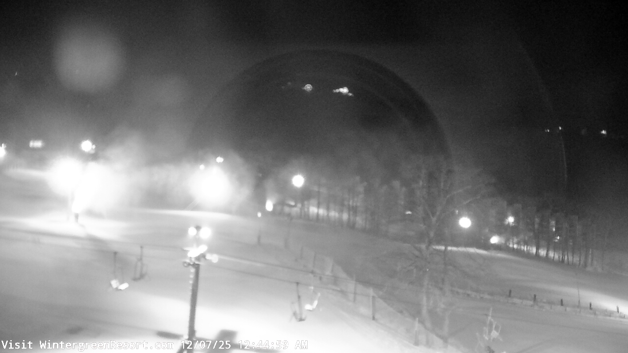 Thumbnail for current weather camera view from Wintergreen Mtn. at 3600 ft. elev. in Roseland, Virginia