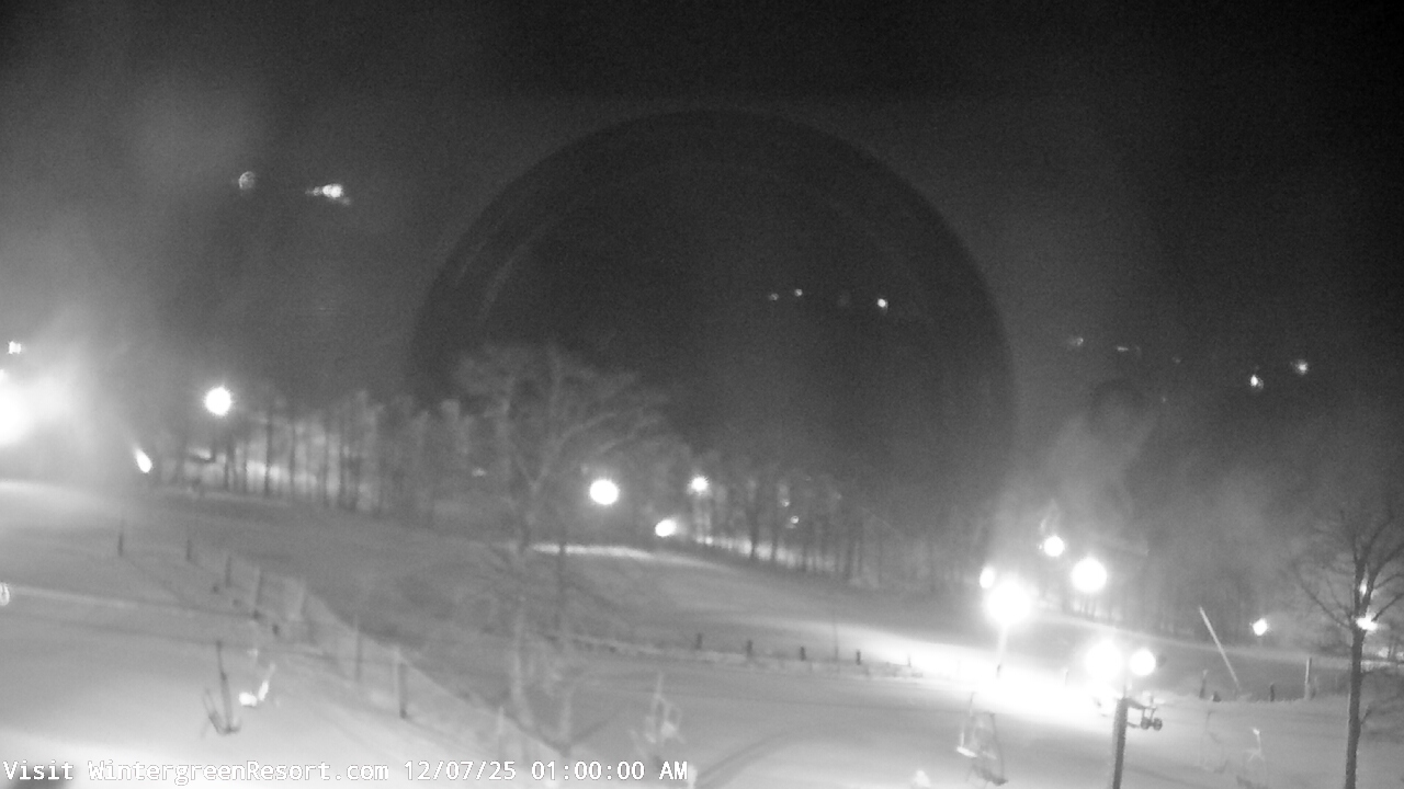 Thumbnail for current weather camera view from Wintergreen Mtn. at 3600 ft. elev. in Roseland, Virginia