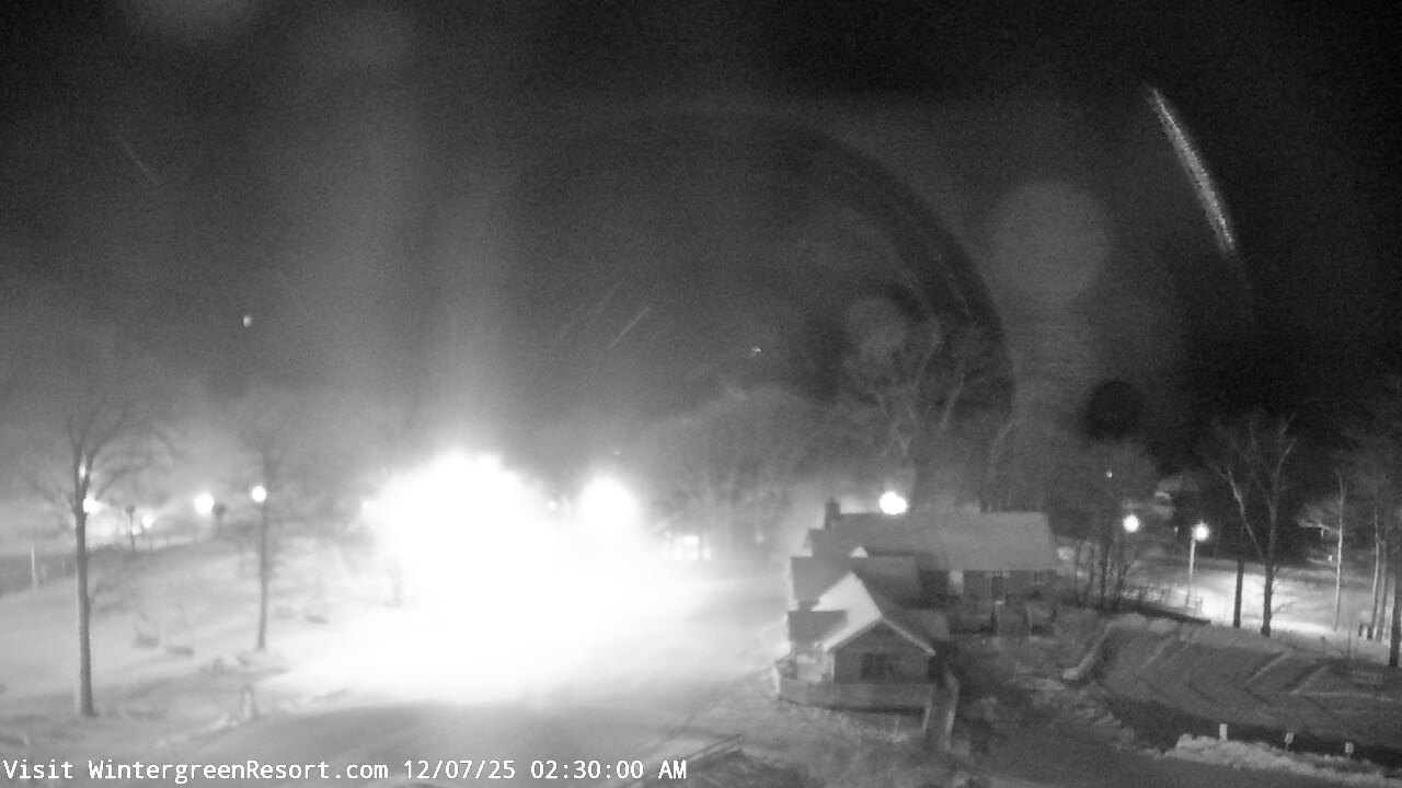 Thumbnail for current weather camera view from Wintergreen Mtn. at 3600 ft. elev. in Roseland, Virginia