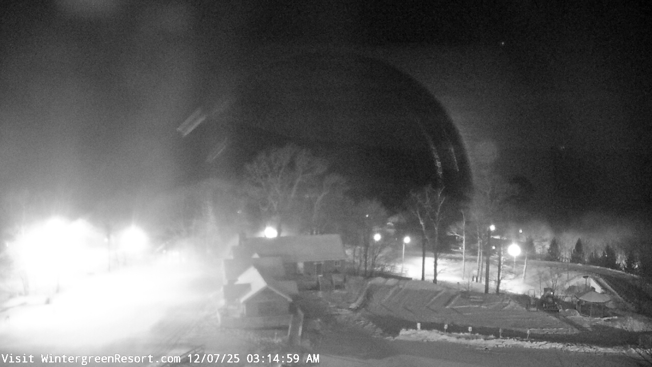 Thumbnail for current weather camera view from Wintergreen Mtn. at 3600 ft. elev. in Roseland, Virginia