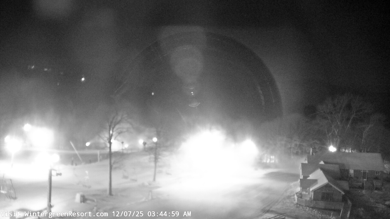 Thumbnail for current weather camera view from Wintergreen Mtn. at 3600 ft. elev. in Roseland, Virginia