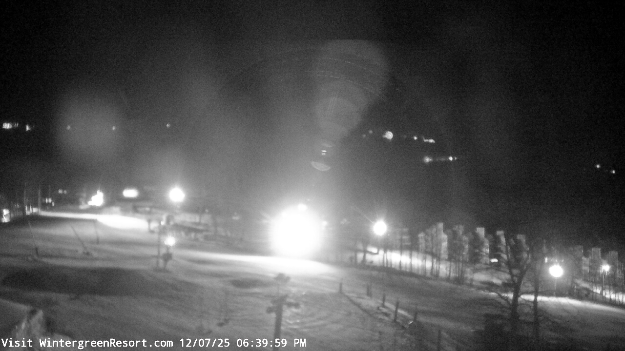 Thumbnail for current weather camera view from Wintergreen Mtn. at 3600 ft. elev. in Roseland, Virginia