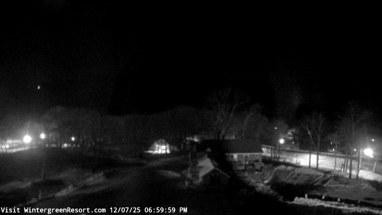 Thumbnail for current weather camera view from Wintergreen Mtn. at 3600 ft. elev. in Roseland, Virginia