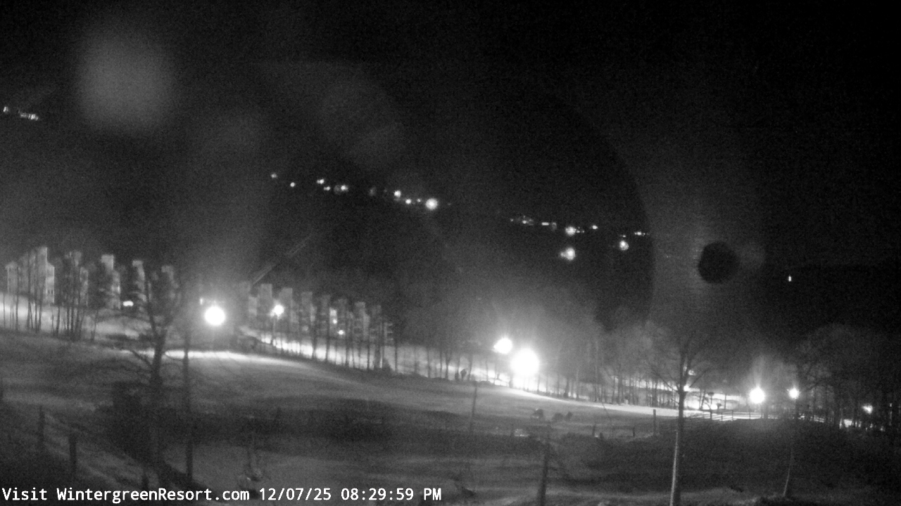 Thumbnail for current weather camera view from Wintergreen Mtn. at 3600 ft. elev. in Roseland, Virginia